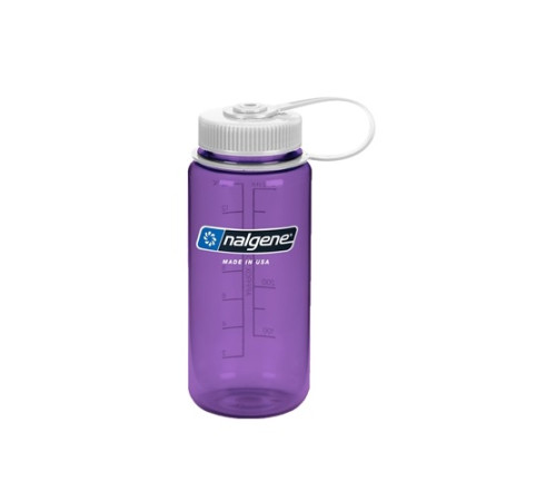 Відкрита пляшка для води NALGENE Wide Mouth 500 мл - фіолетова 16 WM Відкрита пляшка для води NALGENE Wide Mouth 500 мл - фіолетова 16 WM