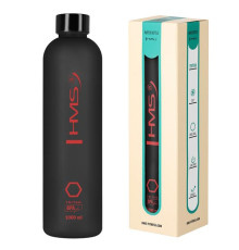 Пляшка для води спортивна HMS NCD61 1000 мл, чорна