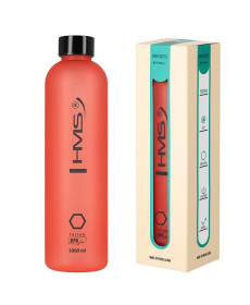 Пляшка для води спортивна HMS NCD61 1000 мл, червона