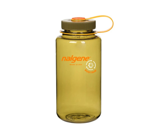 Пляшка для води Nalgene 1 л WM Sustain, оливкова
