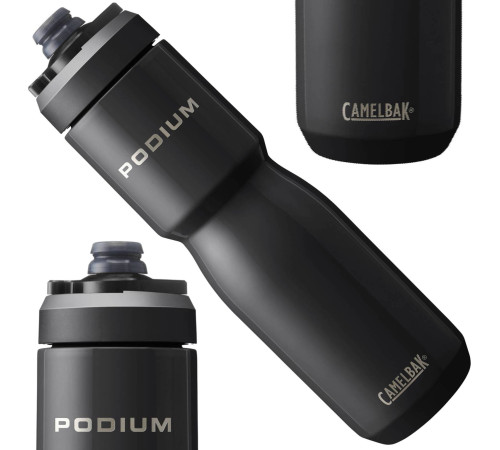 Пляшка CamelBak 652 мл з ізоляцією та з сталі чорна Пляшка CamelBak 652 мл з ізоляцією та з сталі чорна
