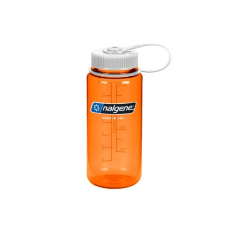 Відкрита пляшка для води NALGENE Wide Mouth 500 мл - помаранчева 16 WM Відкрита пляшка для води NALGENE Wide Mouth 500 мл - помаранчева 16 WM