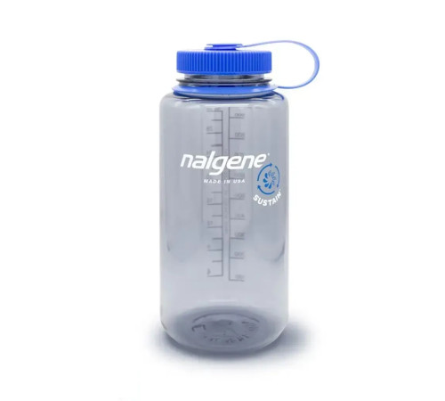 Пляшка Nalgene 1 л WM Gray Sustain - синя Пляшка Nalgene 1 л WM Gray Sustain - синя