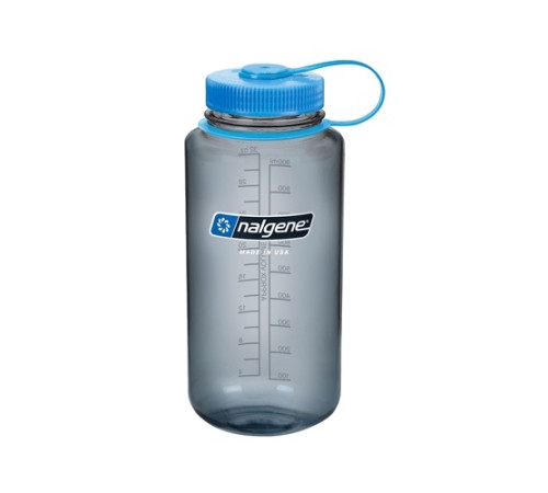 Пляшка для напоїв NALGENE Wide Mouth 1 л - сіра 32 WM