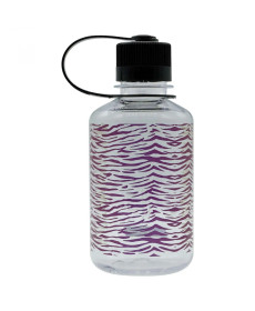 Пляшка Nalgene 500 мл NM Clear Rainbow Zebra - чорно-фіолетова