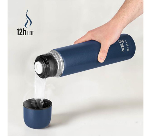 Термос NILS CAMP NC3804 1 л, синій