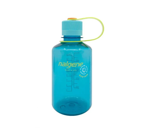 Пляшка для води Nalgene 500 мл NM Cerulean Sustain, блакитна Пляшка для води Nalgene 500 мл NM Cerulean Sustain, блакитна