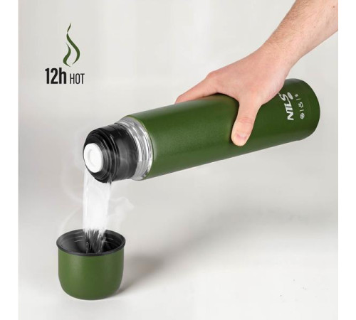 Термос NILS CAMP NC3804, зелений