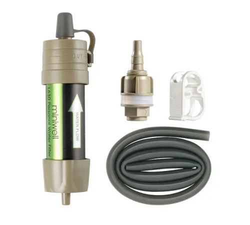 Фільтр для води портативний Miniwell L630 2000L, хакі Фільтр для води портативний Miniwell L630 2000L, хакі