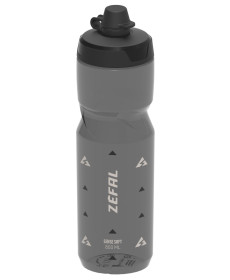 Пляшка ZEFAL SENSE SOFT 80 0,80l (smoked black) сіра