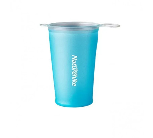 Склянка м'яка Naturehike NH20SJ020 0,2 л, блакитна Склянка м'яка Naturehike NH20SJ020 0,2 л, блакитна
