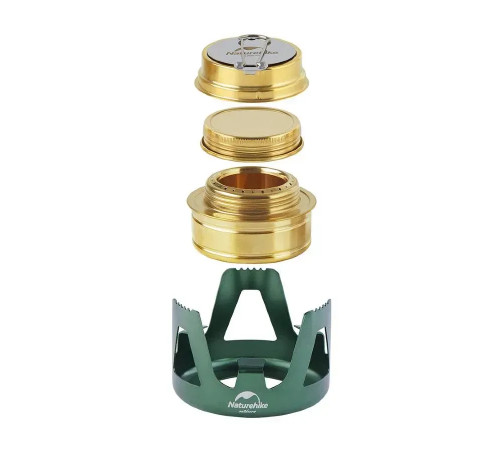 Пальник спиртовий Naturehike NH18L001-T, зелений Пальник спиртовий Naturehike NH18L001-T, зелений