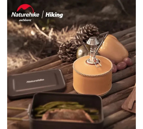 Пальник газовий Naturehike Ultralight NH21RJ004 NH, сірий Пальник газовий Naturehike Ultralight NH21RJ004 NH, сірий