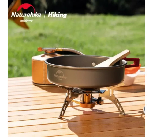 Пальник газовий Naturehike NH21RJ009, сірий Пальник газовий Naturehike NH21RJ009, сірий