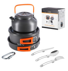Набір посуду для кемпінгу NILS CAMP NC1782