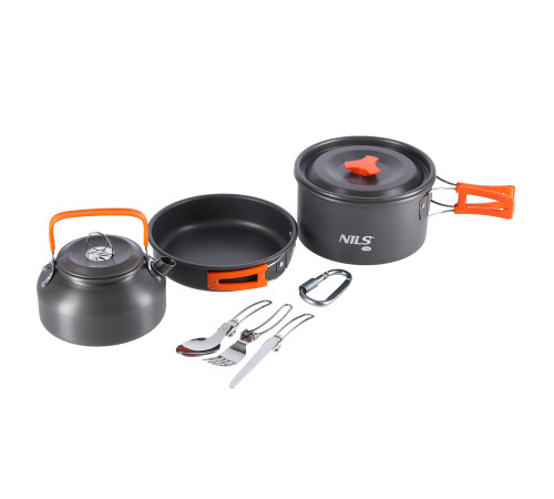 Набір посуду для кемпінгу NILS CAMP NC1782