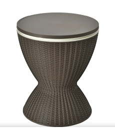 Стіл-холодильник Costway Curver, 30 л коричневий