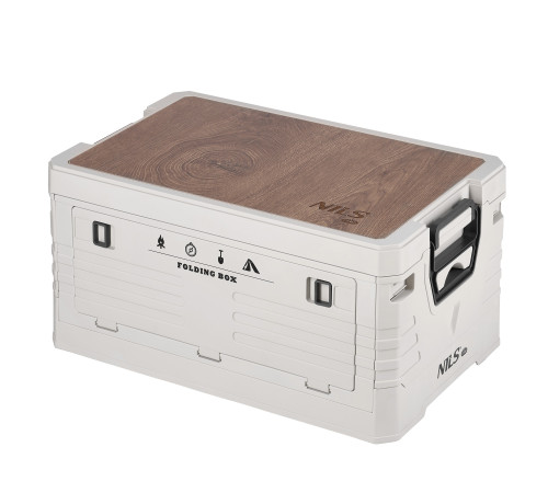 Ящик складаний 2в1 NILS CAMP NCB4002 32 л, бежевий