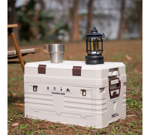 Ящик складаний NILS CAMP NCB4003 42 л, бежевий