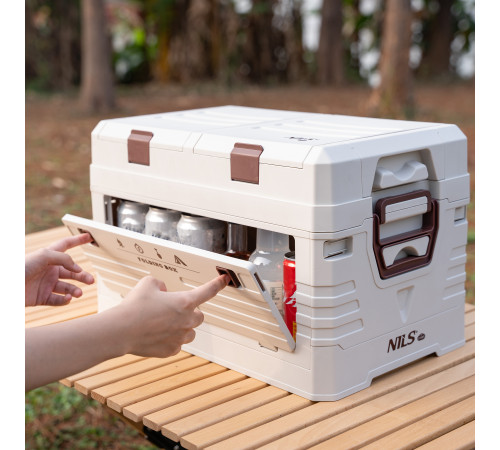 Ящик складаний NILS CAMP NCB4003 42 л, бежевий