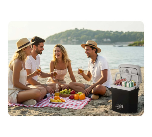 Холодильник туристичний Berdsen Icemax 26 л чорний