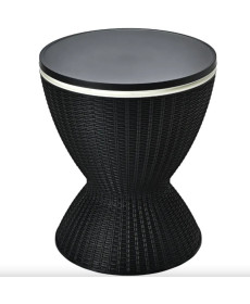 Стіл-холодильник Costway Curver, 30 л чорний