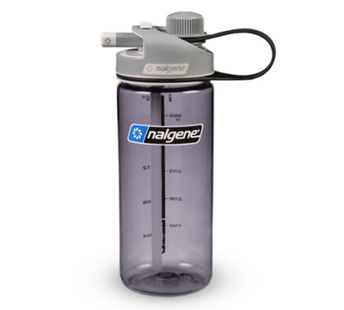 Спортивна пляшка для води NALGENE MultiDrink 590ml - сіра Спортивна пляшка для води NALGENE MultiDrink 590ml - сіра