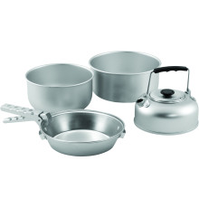 Набір туристичного посуду Easy Camp Adventure Cook Set M Silver (580038)