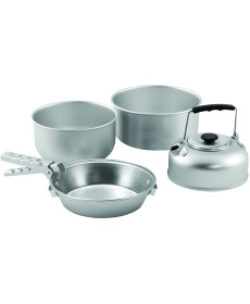 Набір туристичного посуду Easy Camp Adventure Cook Set M Silver (580038)