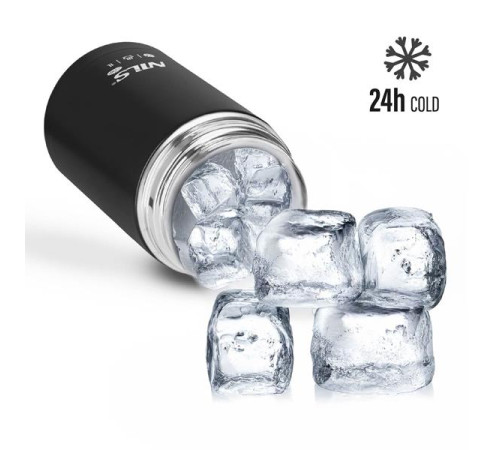 Термос для обіду NILS CAMP NC3802 1 л, чорний