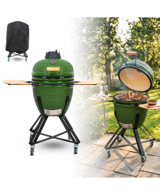 Гриль Kamado керамічний inSPORTline Pyrexo 18”