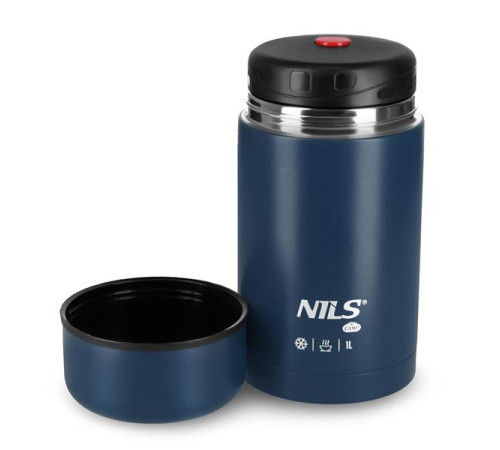 Термос для обіду NILS CAMP NC3802 1 л, синій