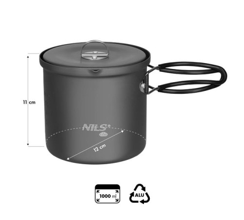 Каструля NILS CAMP NC4202 1 л