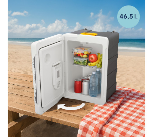 Дорожній холодильник Peme Essential Adventure Orange 50, 46,5 л сірий