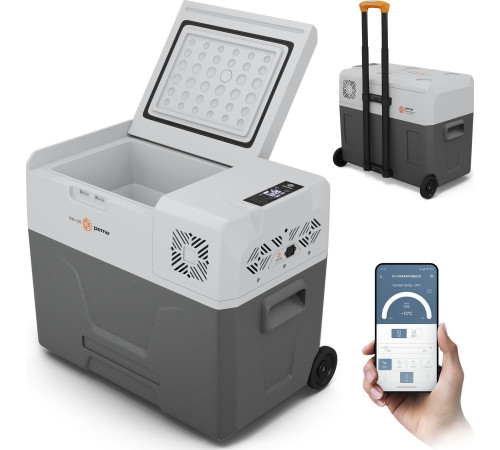 Дорожній холодильник Peme Essential Adventure Orange 40, 39 л сірий