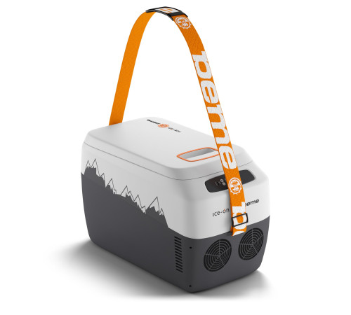 Дорожній холодильник з ременем Peme Go Adventure Orange 30 28,3 л, сірий