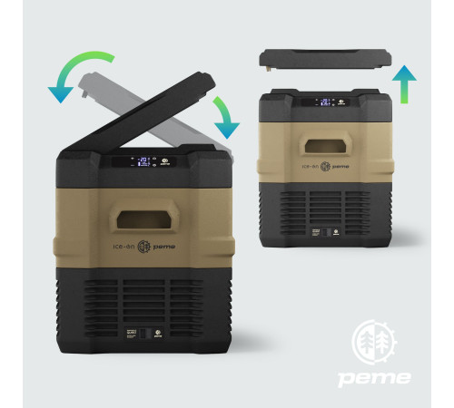 Дорожній холодильник Peme Quest Storm Sand 40, 35,3 л коричневий