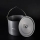 Казанок туристичний Mobi Garden Pot 6.5л NX20666004 grey