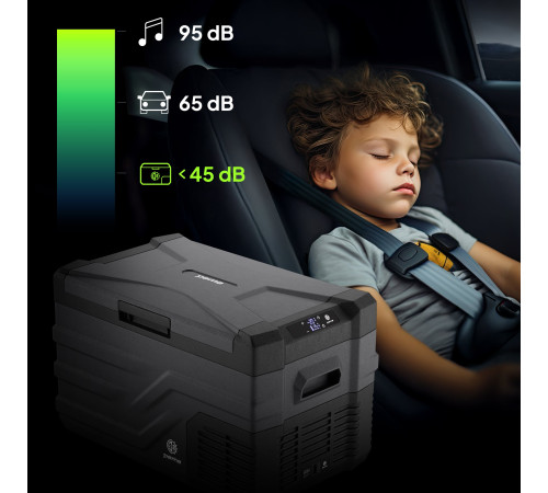 Дорожній холодильник Peme Quest Dark Sky 30, 26,8 л сірий