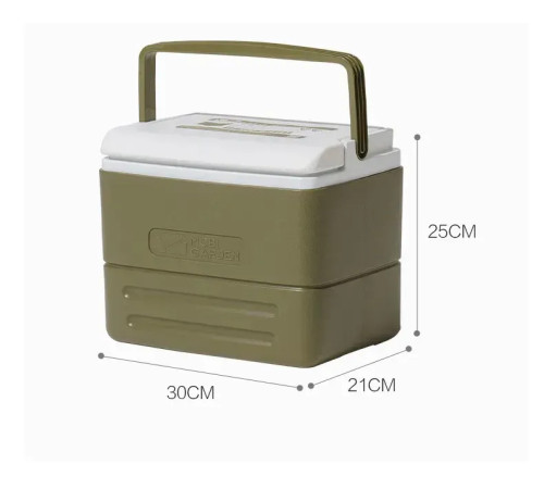 Термобокс Mobi Garden NX20671031 8,5 л, зелений