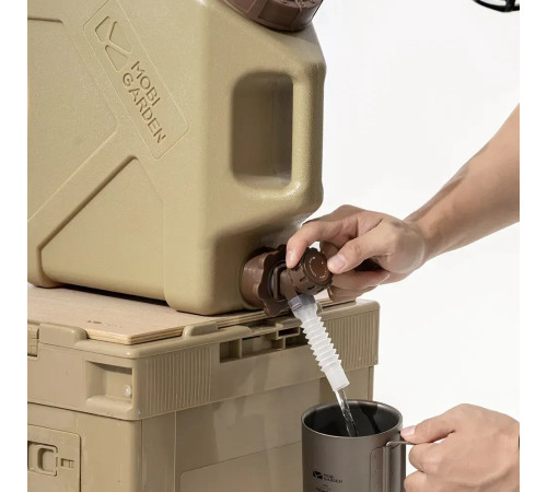 Каністра для води Mobi Garden MZ NX22674002 20 л, хакі