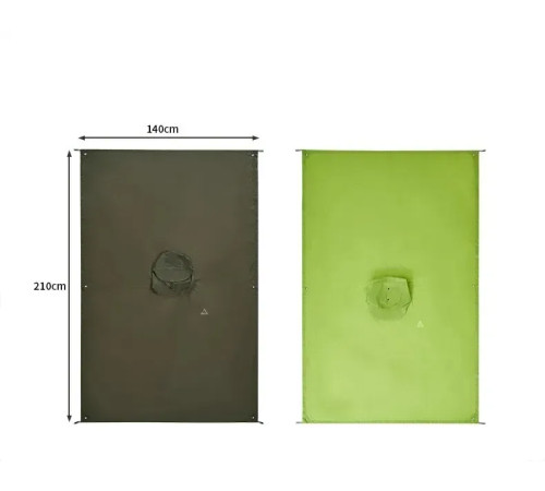 Дощовик-пончо Mobi Garden NX23667003 210T, темно-зелений Дощовик-пончо Mobi Garden NX23667003 210T, темно-зелений