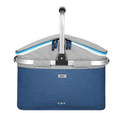 Термосумка NILS CAMP NC2901 35 л, синьо-сіра