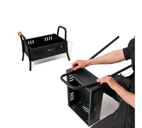 Гриль портативний Mobi Garden NX23688001 S, чорний Гриль портативний Mobi Garden NX23688001 S, чорний