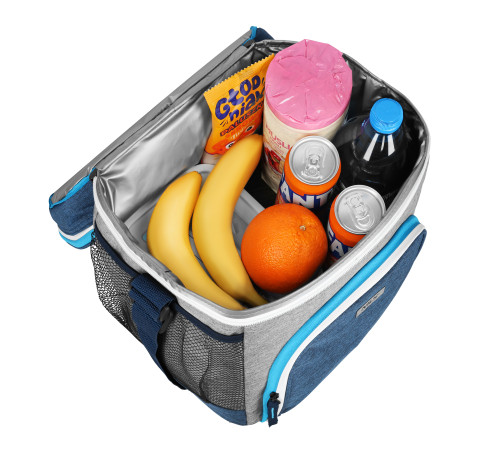 Термосумка NILS NC2902 15 л, синьо-сіра