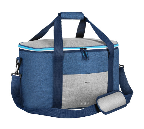 Термосумка NILS CAMP NC2903 32 л, синьо-сіра