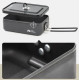 Ланч-бокс Mobi Garden JB Alu NX21666045 0,9 л, сірий