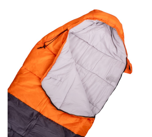 Спальний мішок inSPORTline Tiamos Mummy-Shaped 220 x 80 x 55 см, оранжево-синій
