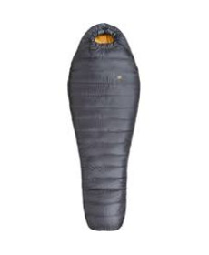 Спальник пуховий Turbat NOX 250 grey/cheddar orange - 185 см - сірий/помаранчевий
