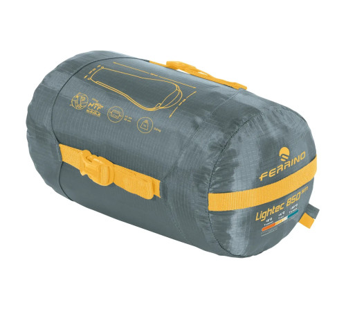 Спальний мішок Ferrino Lightec SM 850, 215 x 80 x 50 см, темно-зелений